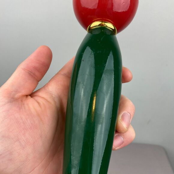 St. Julian Winery Gunga Din cider tap handle Green 10.5" pub man cave‎ she shed - Picture 4 of 9